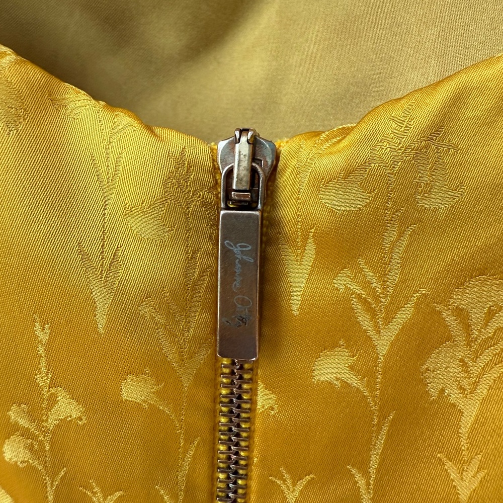 Johanna Ortiz Mustard Long Sleeve Dress - Picture 6 of 6